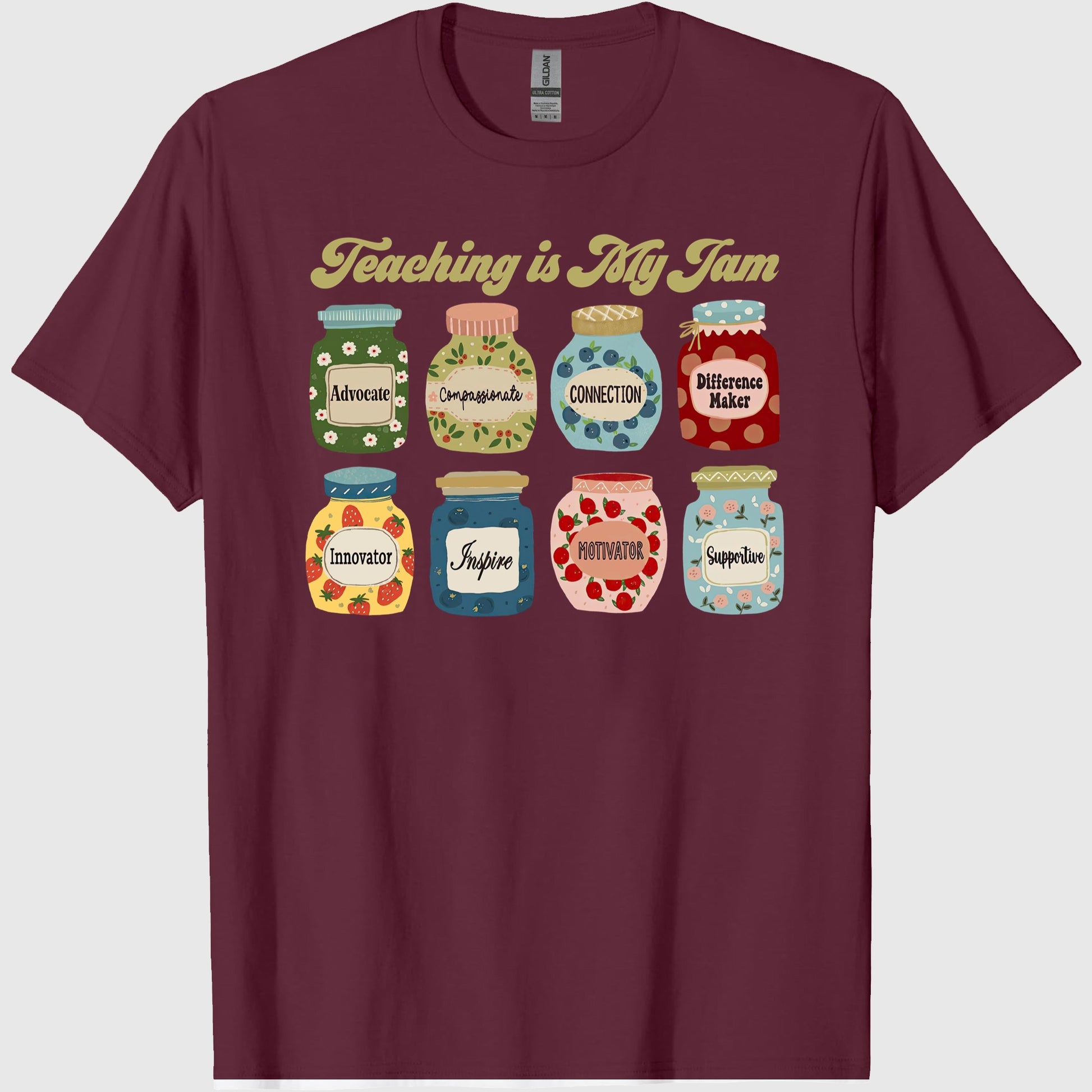 Teacher Shirts, Cute Teacher Gift, Teaching is My Jam, Teacher Tshirt, Back to School, Pre K Teacher Shirt, First Grade Shirt womens basic shirts 2